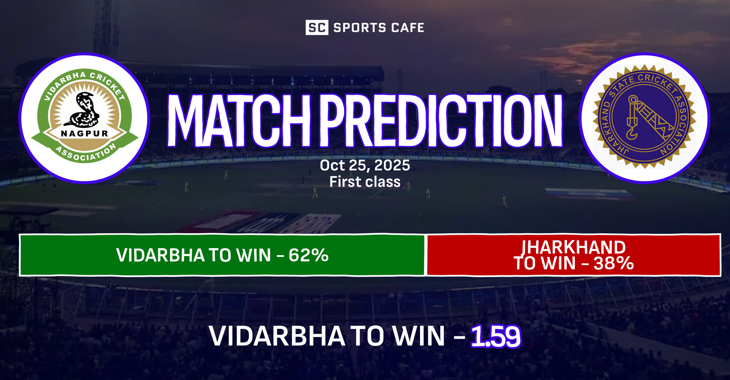 Vidarbha vs Jharkhand